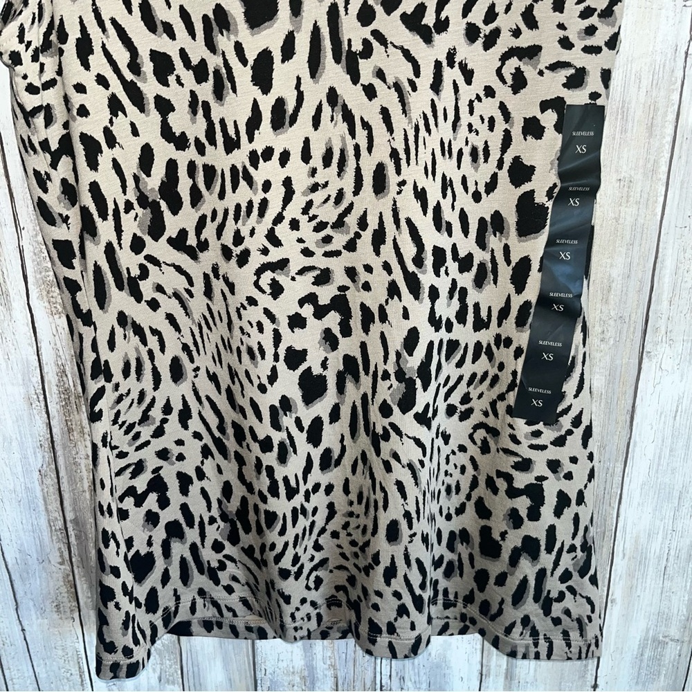 NWT Banana Republic Luxe Touch Printed Tank - Picture 3 of 5